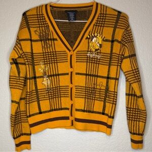 Harry Potter x BoxLunch Hufflepuff Cardigan Sweater - Size XS